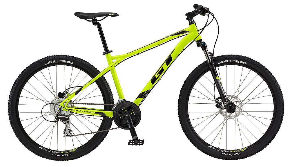 Gt mountain bike store yellow